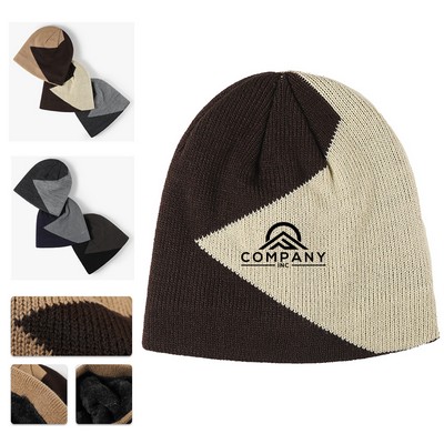 Acrylic Knitted Caps Jacquard Beanie Warm Hats Unisex Winter Ski Outdoor Trendy