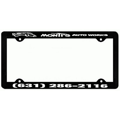 Universal License Plate Frame