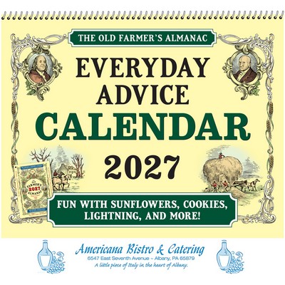 The Old Farmer's Almanac® Everyday Advice: 2027 Spiral Bound